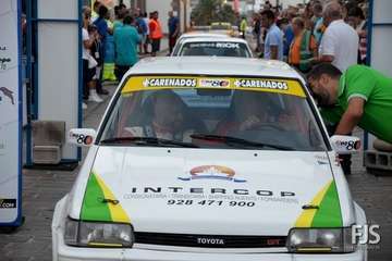 San Juan, escenario de la protocolaria ceremonia de salida del Rallye de Telde (Foto Francisco Javier Santana)